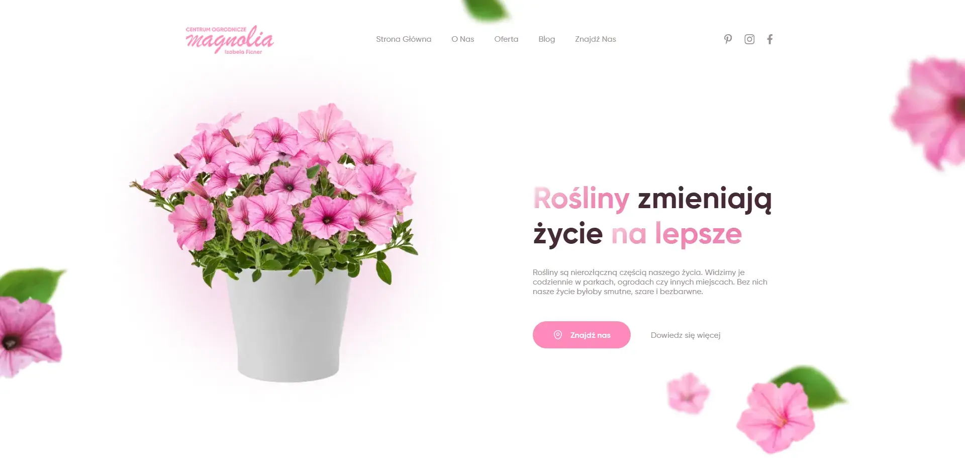 CentrumMagnolia.pl — Realizacja ONEXO