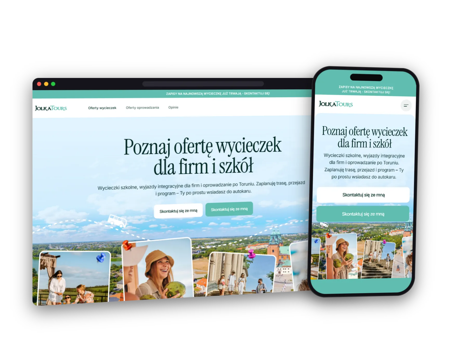 JolkaTours.pl: A Toruń tour agency with trips for schools and companies