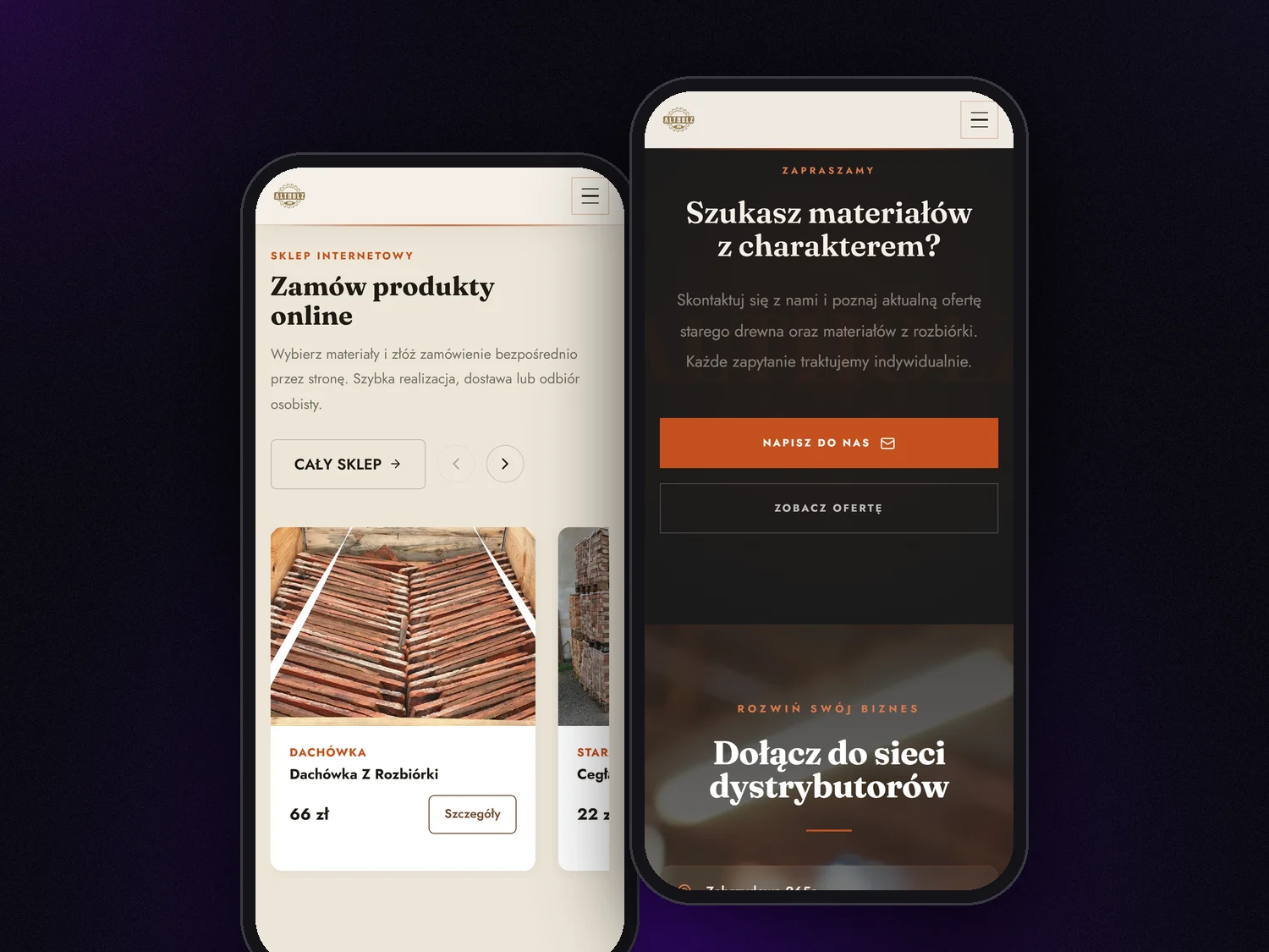 Online store and quote request on mobile