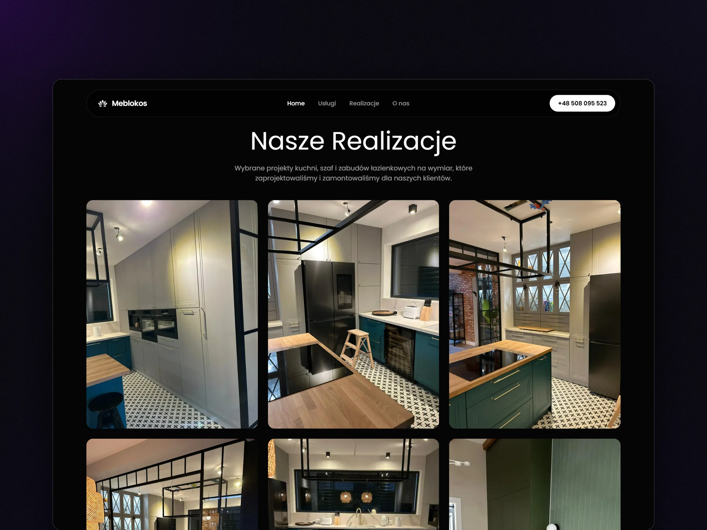 Galeria realizacji kuchni na wymiar
